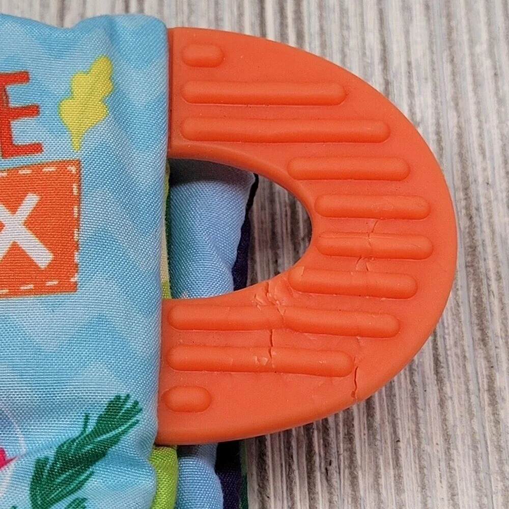 Kane Miller Soft Book Baby Multicolor Fox Owl Rattle Teether Set of 2